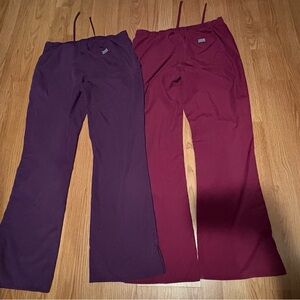 Women's Purple and Burgundy Pants